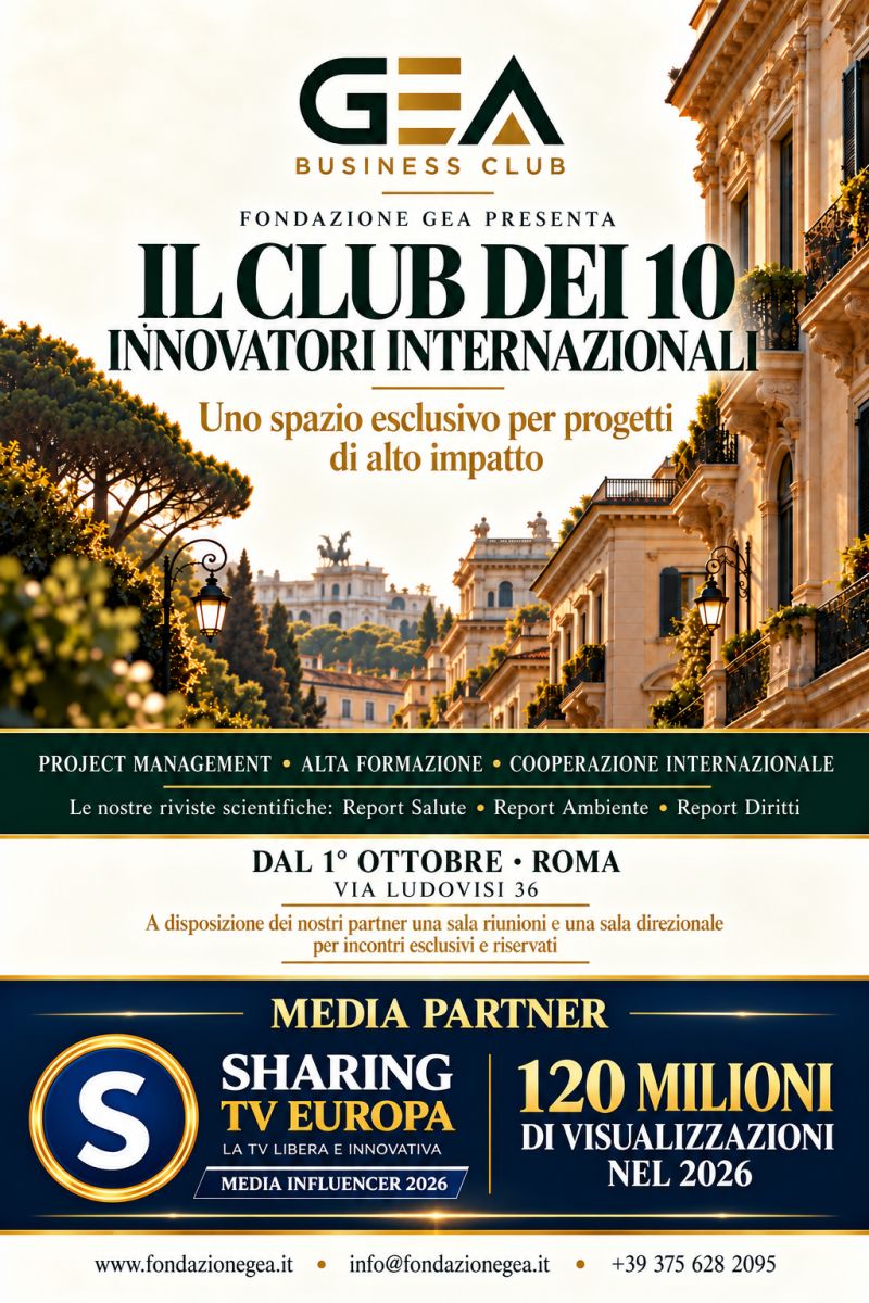A Roma nasce il Club dei 10 Innovatori Internazionali